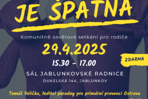 Šikana je špatná